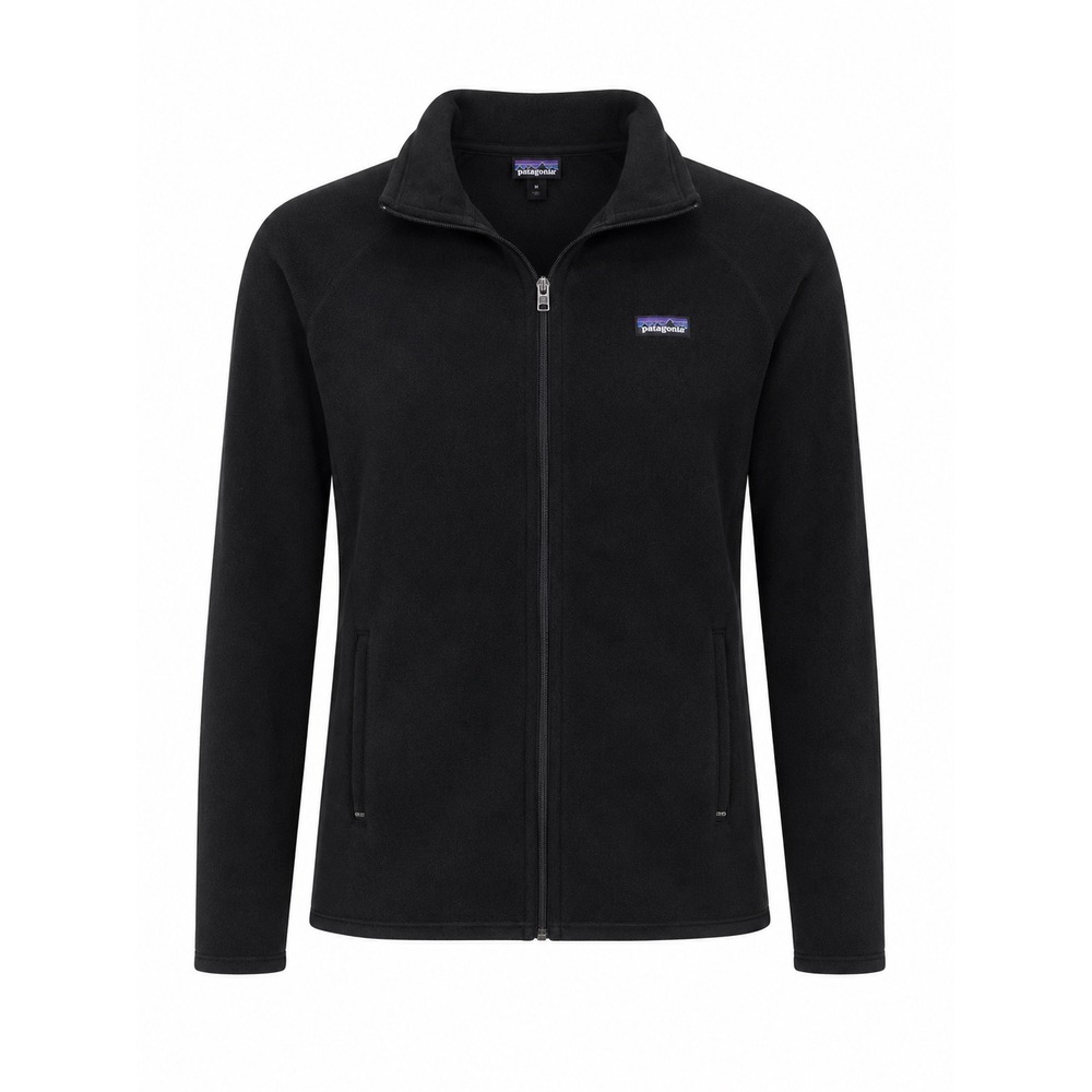 Patagonia Better Sweater Full Zip Hooded Fleece Jacket Black Women Small Outdoor